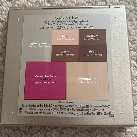 Stila Sculpt & Glow - Contouring & Highlighting Palette - Picture 11 of 13